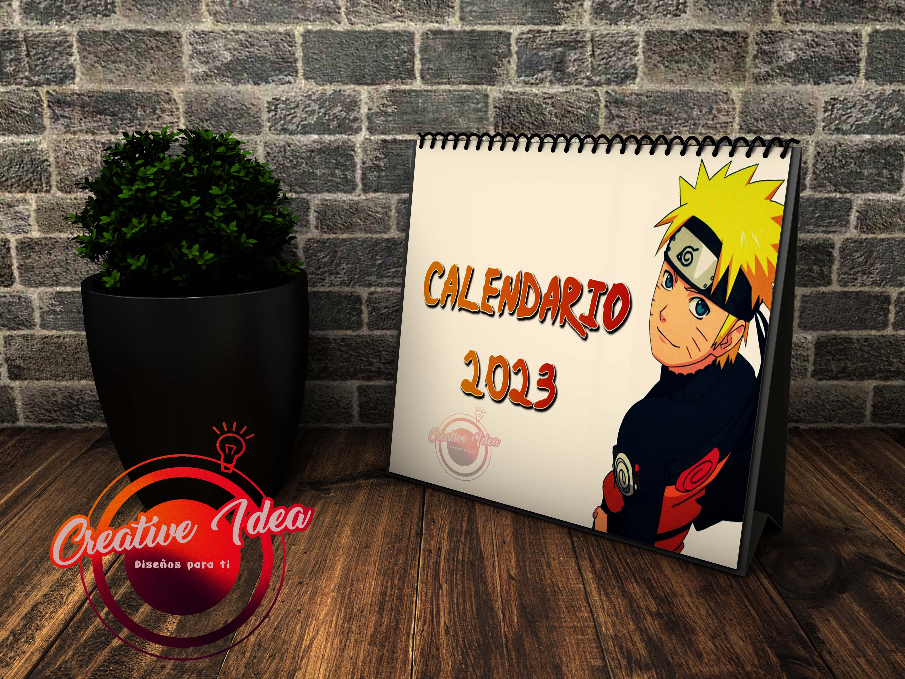 Calendario 2023 Naruto - Animeras - $ 2.958,69